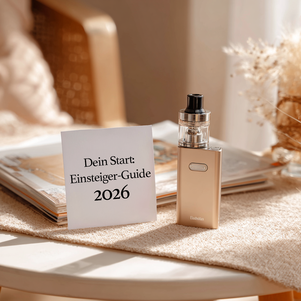 Neu beim Dampfen? Das solltest du wirklich wissen, bevor du startest