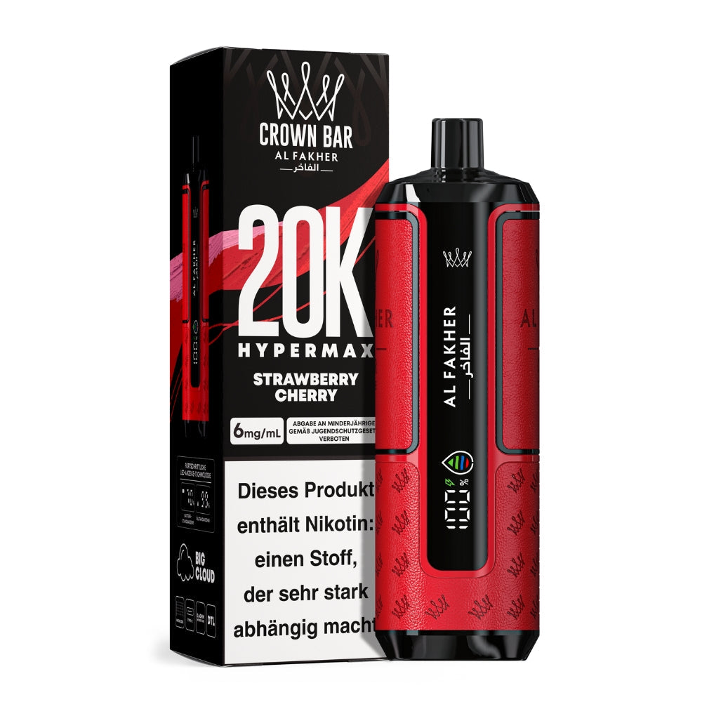 Al Fakher Crown Bar Hypermax 20K Vape