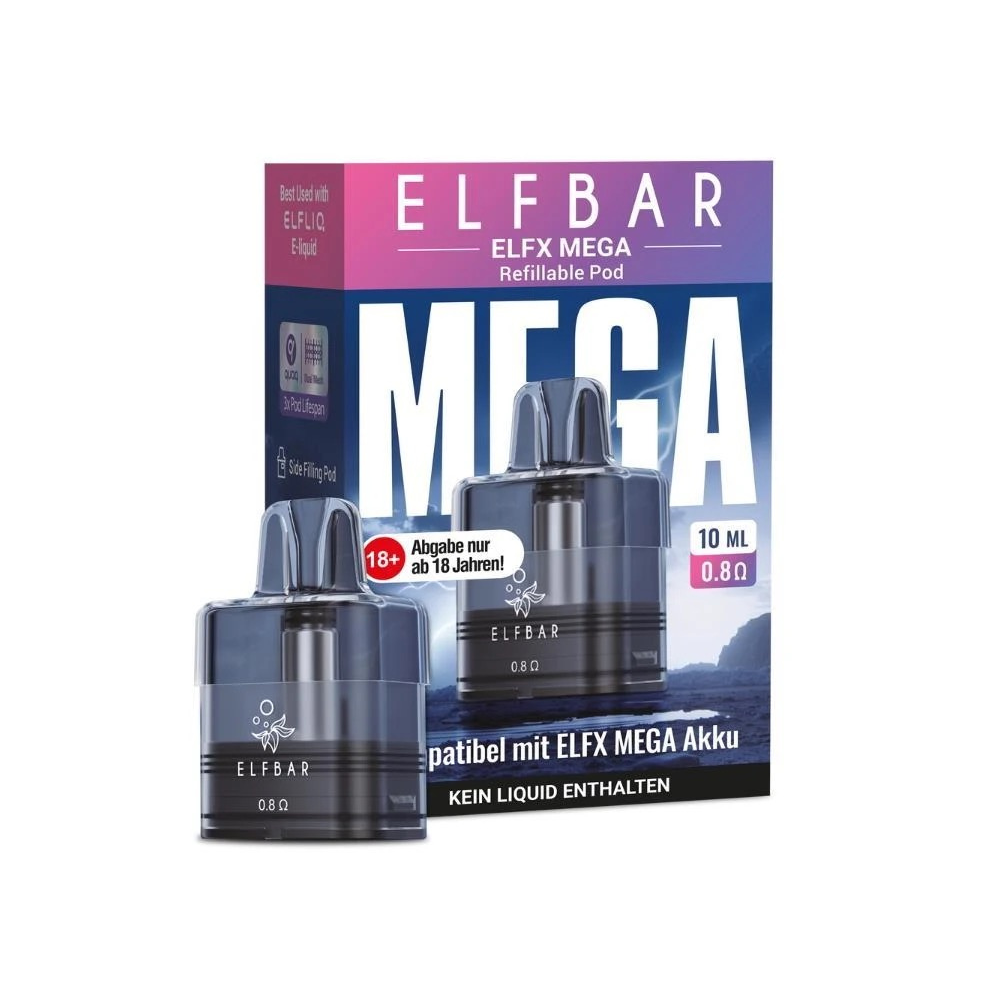 Elfbar ELFX Mega Pod - 0,6 & 0,8 Ohm