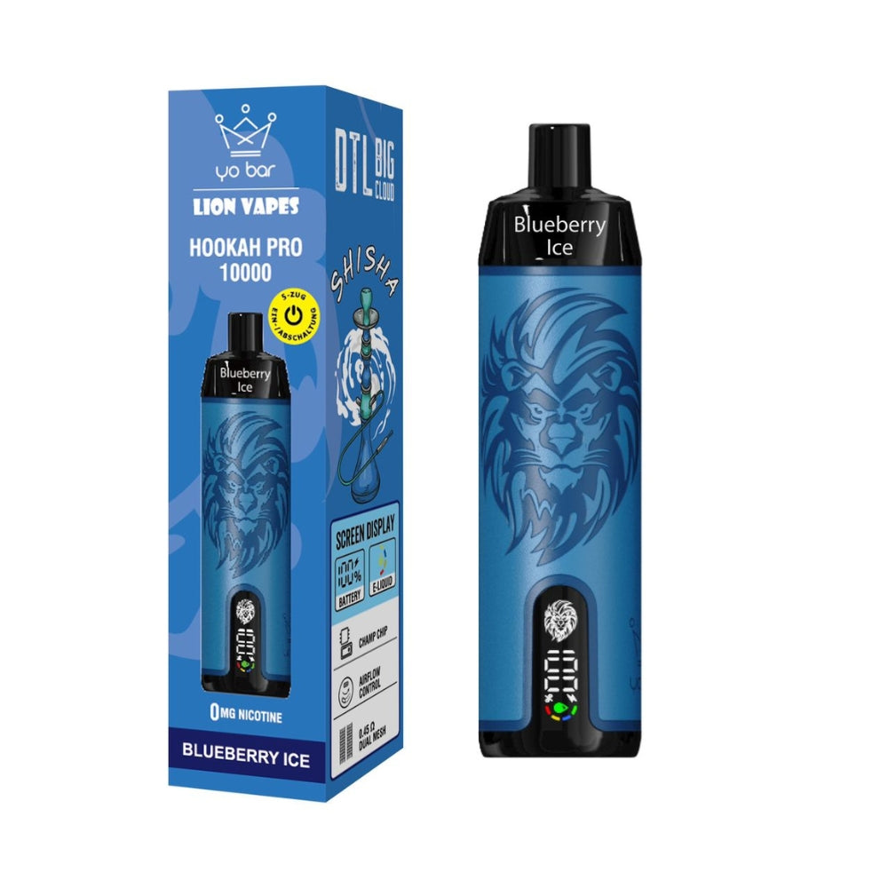 YO Bar Lion Vapes Nikotinfrei 10.000 Zge | 10 ml Big Puff | Easy2Vape YO Bar Lion Vapes Nikotinfrei 10.000 Zge | 10 ml Big Puff | Easy2Vape