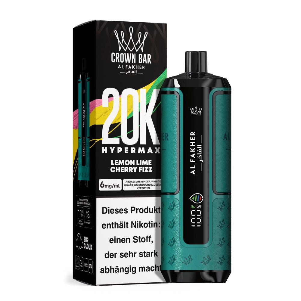 Al Fakher Crown Bar Hypermax 20K Vape
